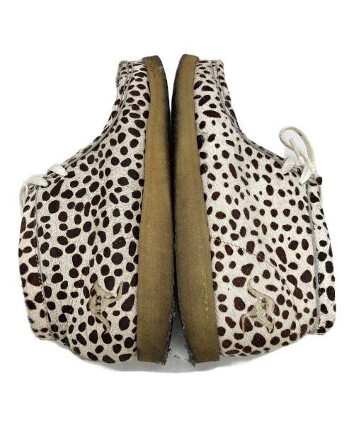 Hysteric Glamour（ヒステリックグラマー）Hysteric Glamour (ヒステリックグラマー) PADMORE&BARNES (パドモア&バーンズ) ハラコシューズ P404 original boot ホワイト×ブラウン サイズ:5の古着・服飾アイテム