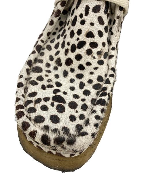 Hysteric Glamour（ヒステリックグラマー）Hysteric Glamour (ヒステリックグラマー) PADMORE&BARNES (パドモア&バーンズ) ハラコシューズ P404 original boot ホワイト×ブラウン サイズ:5の古着・服飾アイテム