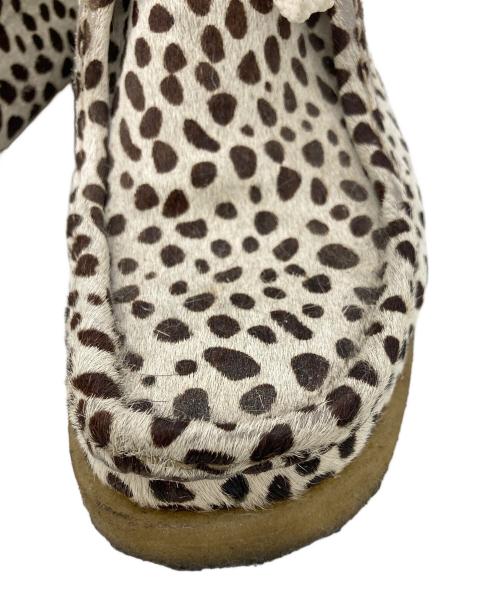 Hysteric Glamour（ヒステリックグラマー）Hysteric Glamour (ヒステリックグラマー) PADMORE&BARNES (パドモア&バーンズ) ハラコシューズ P404 original boot ホワイト×ブラウン サイズ:5の古着・服飾アイテム