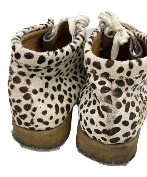 Hysteric Glamour（ヒステリックグラマー）Hysteric Glamour (ヒステリックグラマー) PADMORE&BARNES (パドモア&バーンズ) ハラコシューズ P404 original boot ホワイト×ブラウン サイズ:5の古着・服飾アイテム