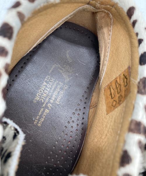 Hysteric Glamour（ヒステリックグラマー）Hysteric Glamour (ヒステリックグラマー) PADMORE&BARNES (パドモア&バーンズ) ハラコシューズ P404 original boot ホワイト×ブラウン サイズ:5の古着・服飾アイテム