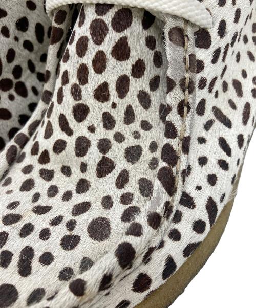 Hysteric Glamour（ヒステリックグラマー）Hysteric Glamour (ヒステリックグラマー) PADMORE&BARNES (パドモア&バーンズ) ハラコシューズ P404 original boot ホワイト×ブラウン サイズ:5の古着・服飾アイテム