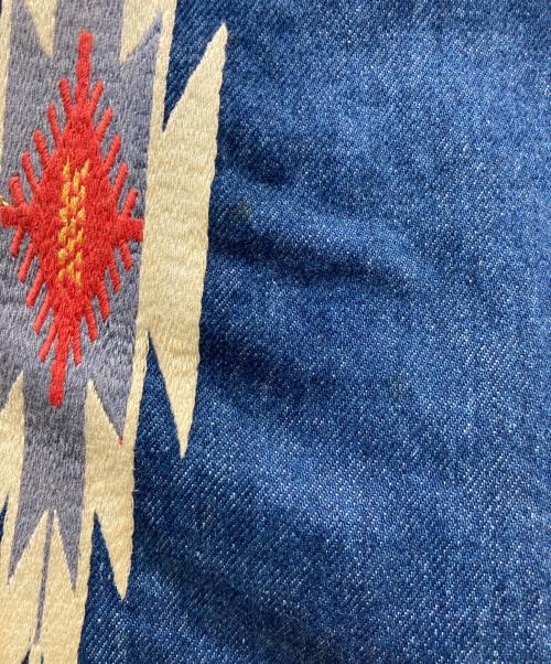 USED（ユーズド）USED (ユーズド) オルテ柄 デニム カバーオール インディゴ サイズ:Mの古着・服飾アイテム