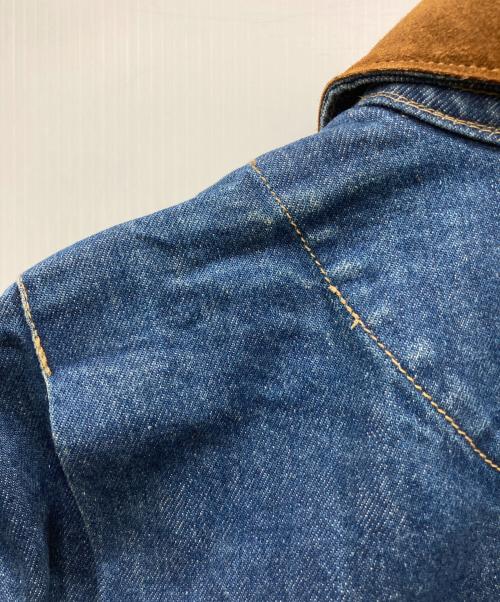 USED（ユーズド）USED (ユーズド) オルテ柄 デニム カバーオール インディゴ サイズ:Mの古着・服飾アイテム