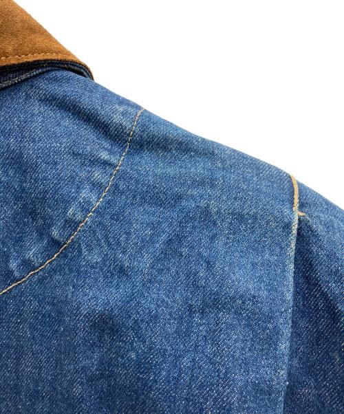 USED（ユーズド）USED (ユーズド) オルテ柄 デニム カバーオール インディゴ サイズ:Mの古着・服飾アイテム