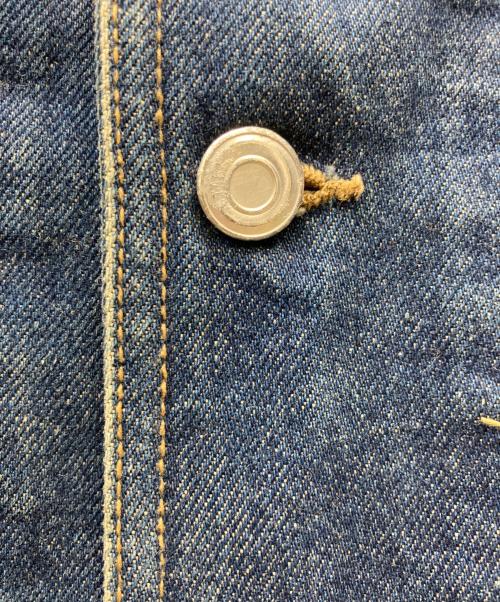 USED（ユーズド）USED (ユーズド) オルテ柄 デニム カバーオール インディゴ サイズ:Mの古着・服飾アイテム