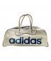 adidas（アディダス）の古着「エナメルバッグ」｜ホワイト