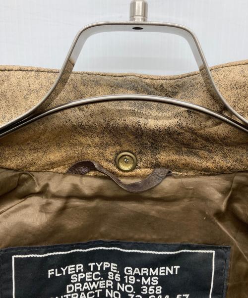 Schott（ショット）Schott (ショット) G-1フライトジャケット ベージュ サイズ:38の古着・服飾アイテム