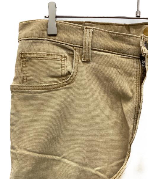 CarHartt（カーハート）CarHartt (カーハート) 5-Pocket Work Pants ベージュ サイズ:36×30の古着・服飾アイテム