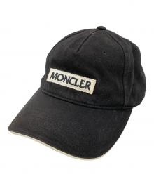 MONCLER（モンクレール）の古着「キャップ」｜ブラック