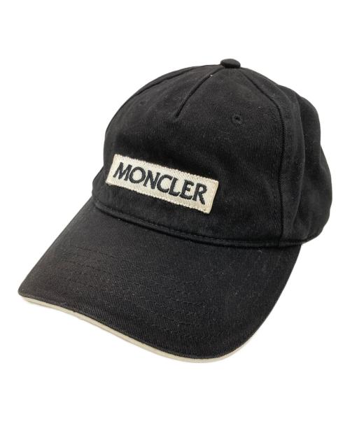 MONCLER（モンクレール）MONCLER (モンクレール) キャップ ブラックの古着・服飾アイテム
