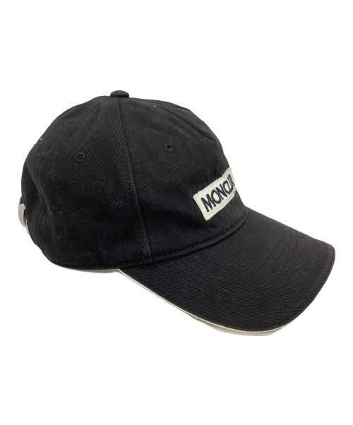MONCLER（モンクレール）MONCLER (モンクレール) キャップ ブラックの古着・服飾アイテム