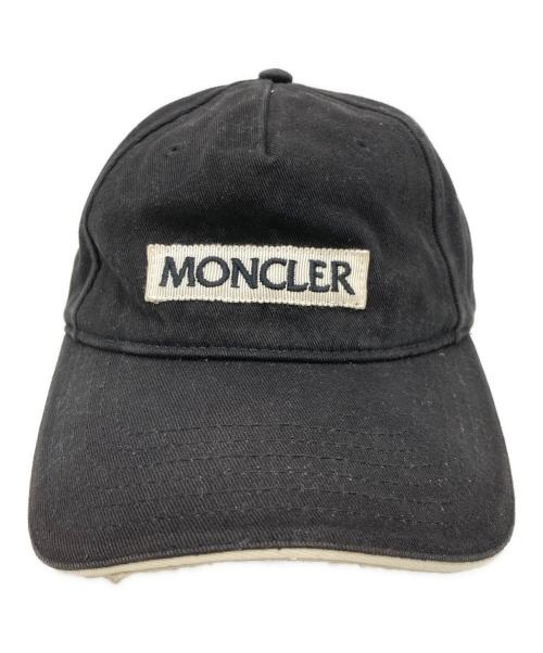 MONCLER（モンクレール）MONCLER (モンクレール) キャップ ブラックの古着・服飾アイテム