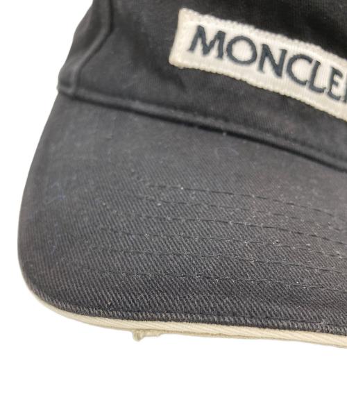 MONCLER（モンクレール）MONCLER (モンクレール) キャップ ブラックの古着・服飾アイテム