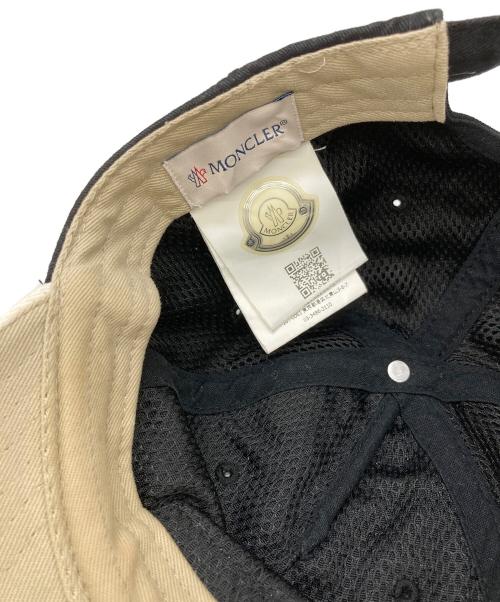 MONCLER（モンクレール）MONCLER (モンクレール) キャップ ブラックの古着・服飾アイテム