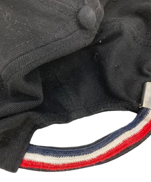 MONCLER（モンクレール）MONCLER (モンクレール) キャップ ブラックの古着・服飾アイテム