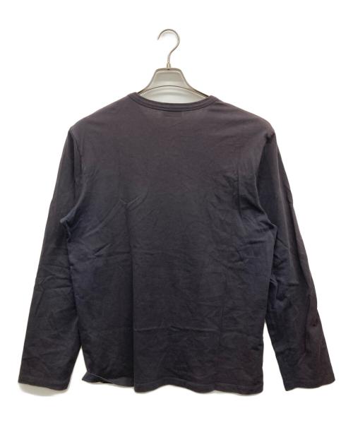 MONCLER（モンクレール）MONCLER (モンクレール) ワッペン付き長袖tシャツ ブラック サイズ:XLの古着・服飾アイテム