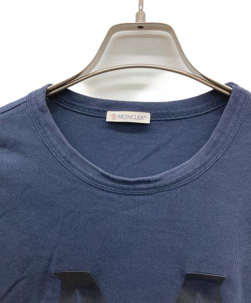 MONCLER（モンクレール）MONCLER (モンクレール) MAGLIA T-SHIRT ネイビー サイズ:XLの古着・服飾アイテム