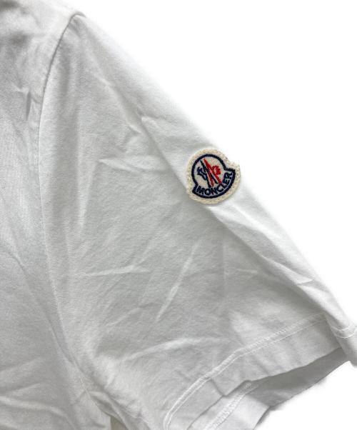 MONCLER（モンクレール）MONCLER (モンクレール) グラフィック Tシャツ ホワイト サイズ:Lの古着・服飾アイテム