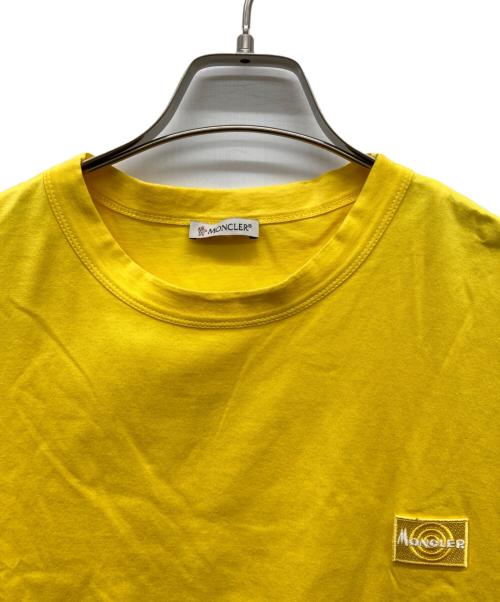 MONCLER（モンクレール）MONCLER (モンクレール) MAGLIA T-SHIRT イエロー サイズ:XLの古着・服飾アイテム