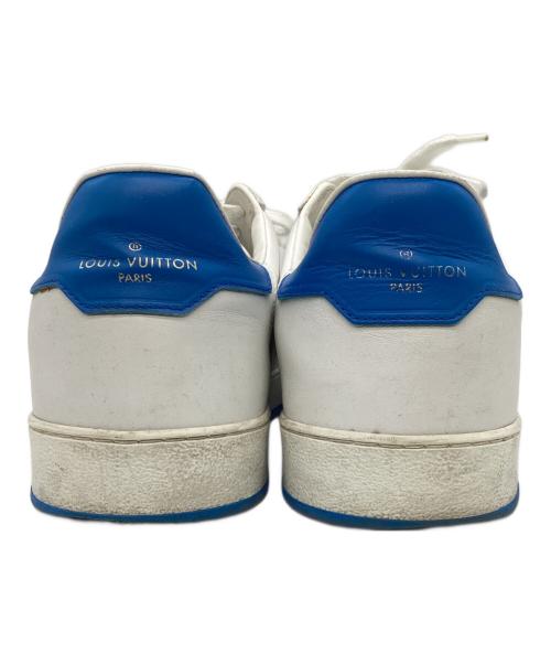 LOUIS VUITTON（ルイ ヴィトン）LOUIS VUITTON (ルイ ヴィトン) レザーローカットスニーカー ホワイト サイズ:7 1/2の古着・服飾アイテム
