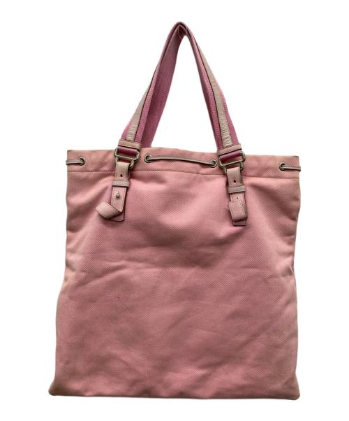 Yves Saint Laurent（イヴサンローラン）Yves Saint Laurent (イヴサンローラン) カハラトートバッグ ピンクの古着・服飾アイテム