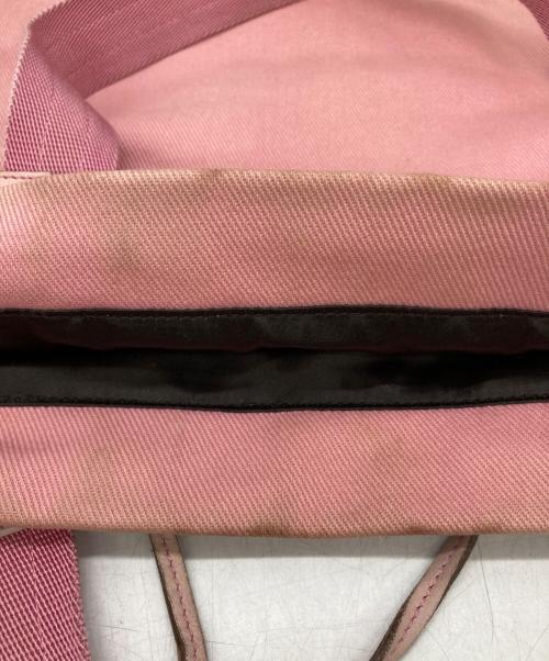 Yves Saint Laurent（イヴサンローラン）Yves Saint Laurent (イヴサンローラン) カハラトートバッグ ピンクの古着・服飾アイテム