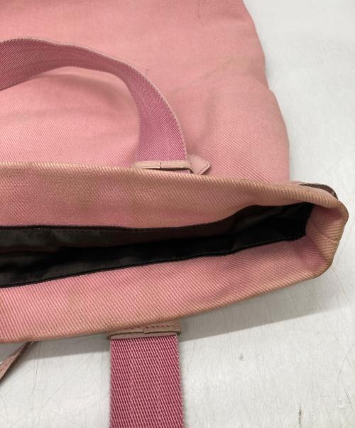Yves Saint Laurent（イヴサンローラン）Yves Saint Laurent (イヴサンローラン) カハラトートバッグ ピンクの古着・服飾アイテム