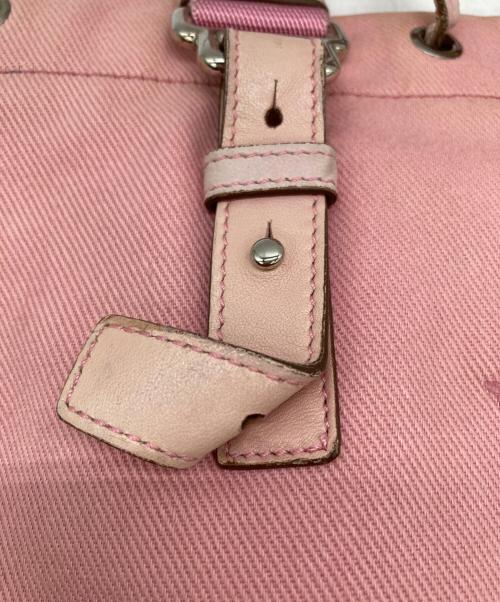 Yves Saint Laurent（イヴサンローラン）Yves Saint Laurent (イヴサンローラン) カハラトートバッグ ピンクの古着・服飾アイテム