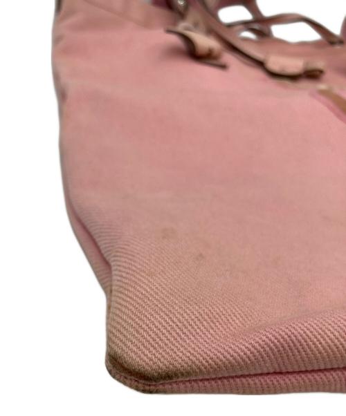 Yves Saint Laurent（イヴサンローラン）Yves Saint Laurent (イヴサンローラン) カハラトートバッグ ピンクの古着・服飾アイテム