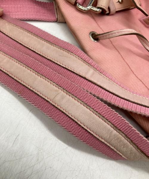Yves Saint Laurent（イヴサンローラン）Yves Saint Laurent (イヴサンローラン) カハラトートバッグ ピンクの古着・服飾アイテム