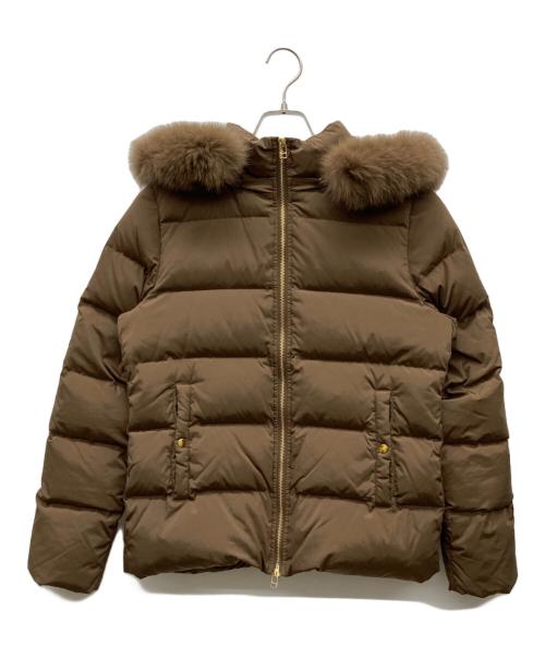 Demi-Luxe Beams（デミルクス ビームス）Demi-Luxe Beams (デミルクス ビームス) ダウンジャケット ブラウン サイズ:40の古着・服飾アイテム
