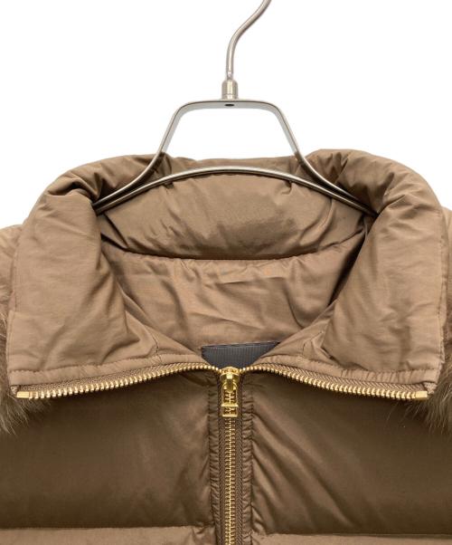 Demi-Luxe Beams（デミルクス ビームス）Demi-Luxe Beams (デミルクス ビームス) ダウンジャケット ブラウン サイズ:40の古着・服飾アイテム