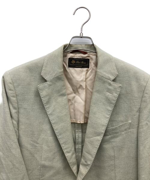 LORO PIANA（ロロピアーナ）LORO PIANA (ロロピアーナ) テーラードジャケット アイボリー サイズ:48の古着・服飾アイテム