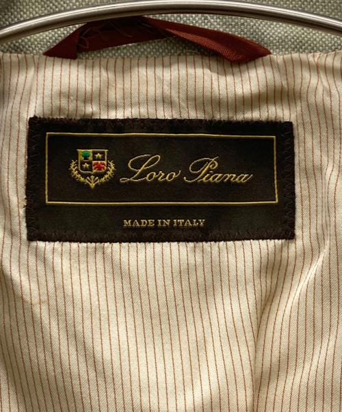 LORO PIANA（ロロピアーナ）LORO PIANA (ロロピアーナ) テーラードジャケット アイボリー サイズ:48の古着・服飾アイテム