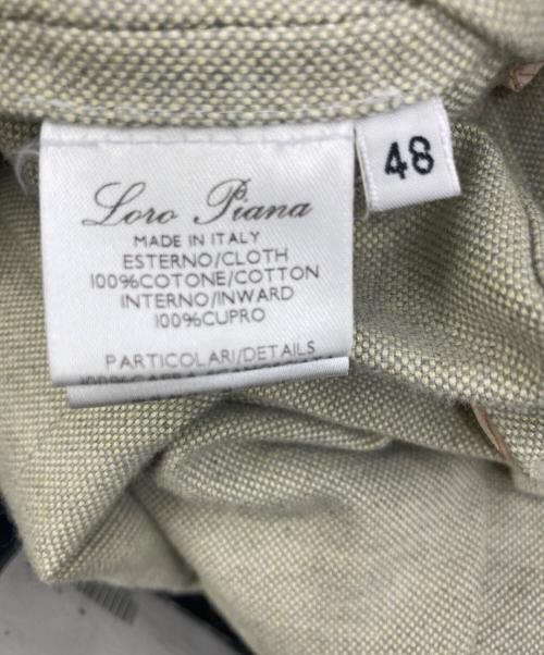 LORO PIANA（ロロピアーナ）LORO PIANA (ロロピアーナ) テーラードジャケット アイボリー サイズ:48の古着・服飾アイテム