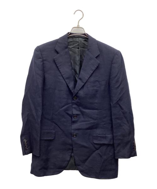 HERMES（エルメス）HERMES (エルメス) テーラードジャケット ネイビー サイズ:48の古着・服飾アイテム