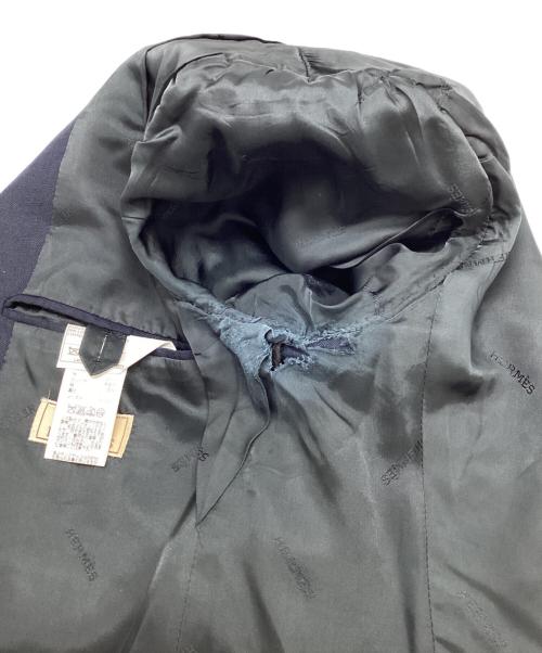HERMES（エルメス）HERMES (エルメス) テーラードジャケット ネイビー サイズ:48の古着・服飾アイテム