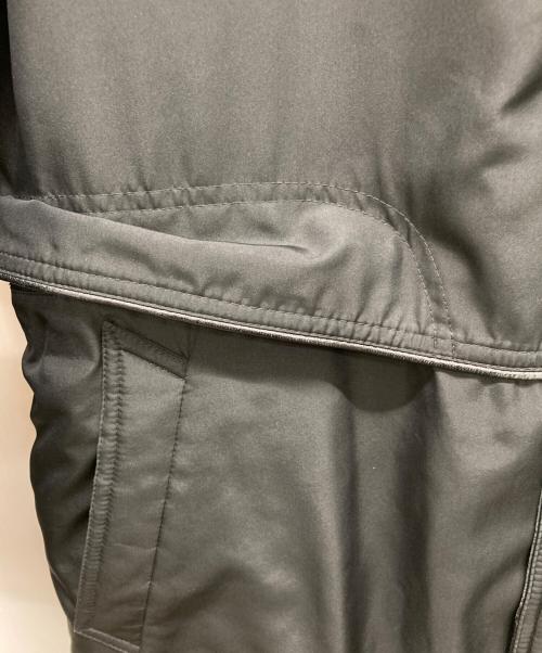 Dominique France（ドミニックフランス）Dominique France (ドミニックフランス) ボアライナー付きコート ブラック サイズ:Lの古着・服飾アイテム