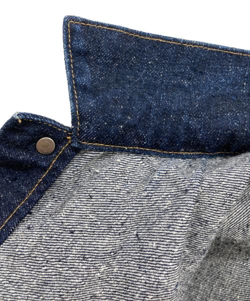 New Manual（ニュー・マニュアル）New Manual (ニュー・マニュアル) #001 T-Back Denim Jacket インディゴ サイズ:FREEの古着・服飾アイテム