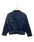 New Manual (ニュー・マニュアル) #001 T-Back Denim Jacket インディゴ サイズ:FREE：40000円