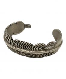 HARVEY MACE（ハーヴィー・メイス）の古着「ナバホ族 フェザーバングル」｜シルバー