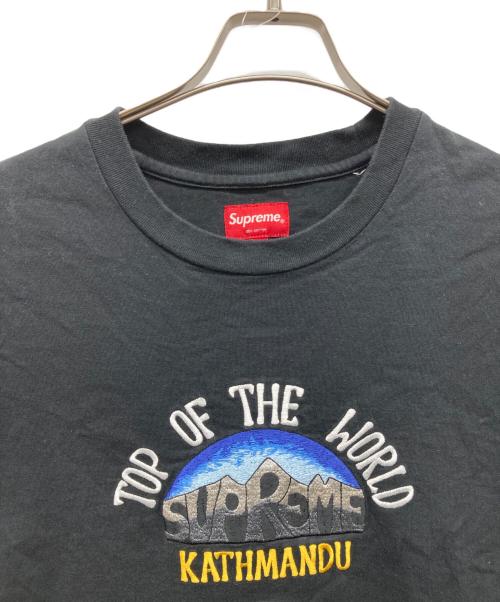 SUPREME（シュプリーム）Supreme (シュプリーム) Top of the world T-shirt ブラック サイズ:Mの古着・服飾アイテム