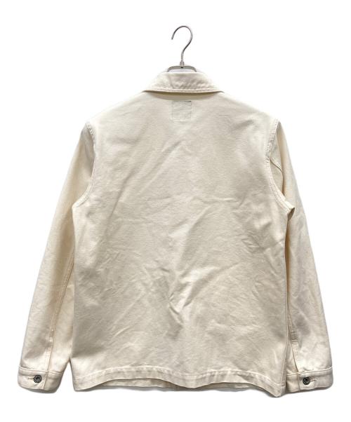 MOMOTARO JEANS（桃太郎ジーンズ）MOMOTARO JEANS (桃太郎ジーンズ) カバーオール ホワイト サイズ:38の古着・服飾アイテム