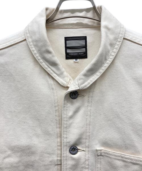 MOMOTARO JEANS（桃太郎ジーンズ）MOMOTARO JEANS (桃太郎ジーンズ) カバーオール ホワイト サイズ:38の古着・服飾アイテム