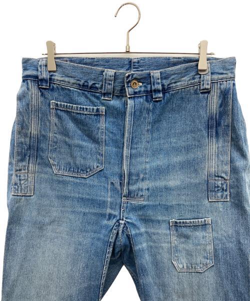 WAREHOUSE（ウエアハウス）WAREHOUSE (ウエアハウス) JOHN GLUCKOW (ジョン グラッコー) 1910s Netmaker's Trouser インディゴ サイズ:34の古着・服飾アイテム