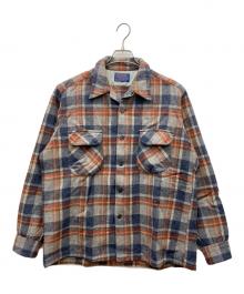 PENDLETON（ペンドルトン）の古着「70s ボードシャツ」｜レッド×ネイビー