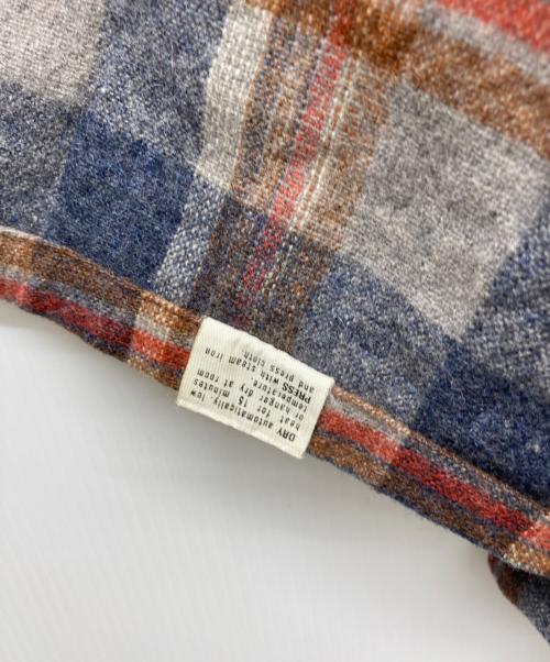 PENDLETON（ペンドルトン）PENDLETON (ペンドルトン) 70s ボードシャツ レッド×ネイビー サイズ:Lの古着・服飾アイテム