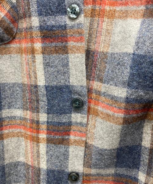 PENDLETON（ペンドルトン）PENDLETON (ペンドルトン) 70s ボードシャツ レッド×ネイビー サイズ:Lの古着・服飾アイテム