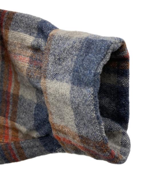 PENDLETON（ペンドルトン）PENDLETON (ペンドルトン) 70s ボードシャツ レッド×ネイビー サイズ:Lの古着・服飾アイテム